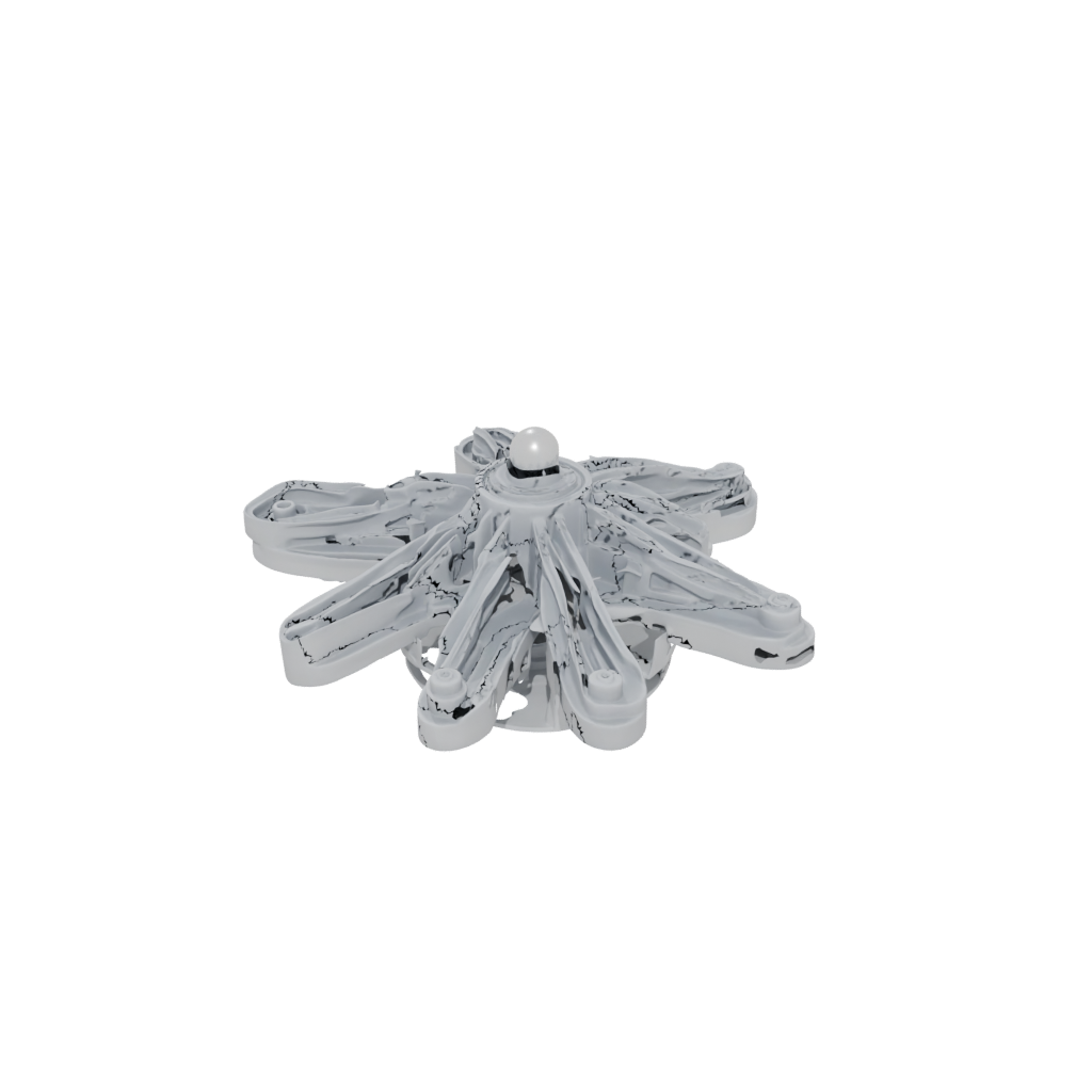 Holiday Three-Prong Spinner