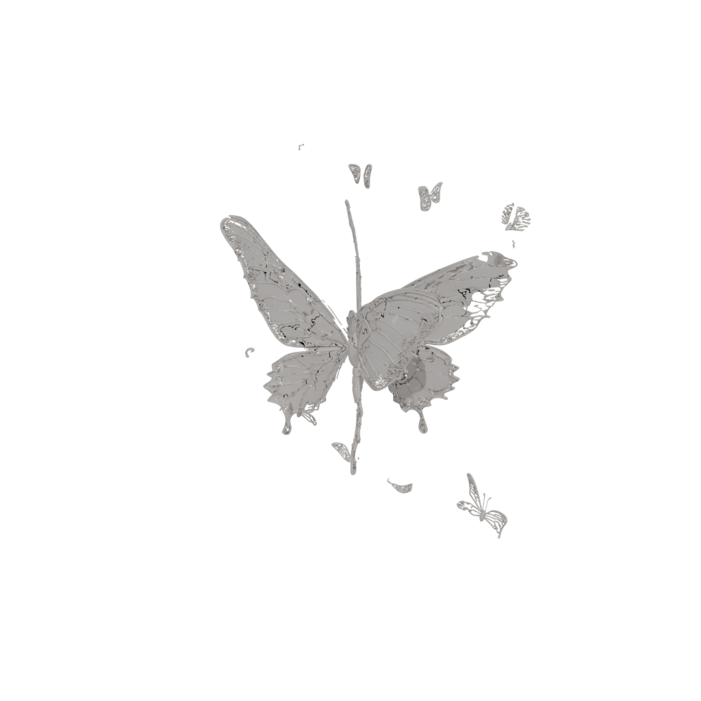 Holiday Textured Articulated Butterfly