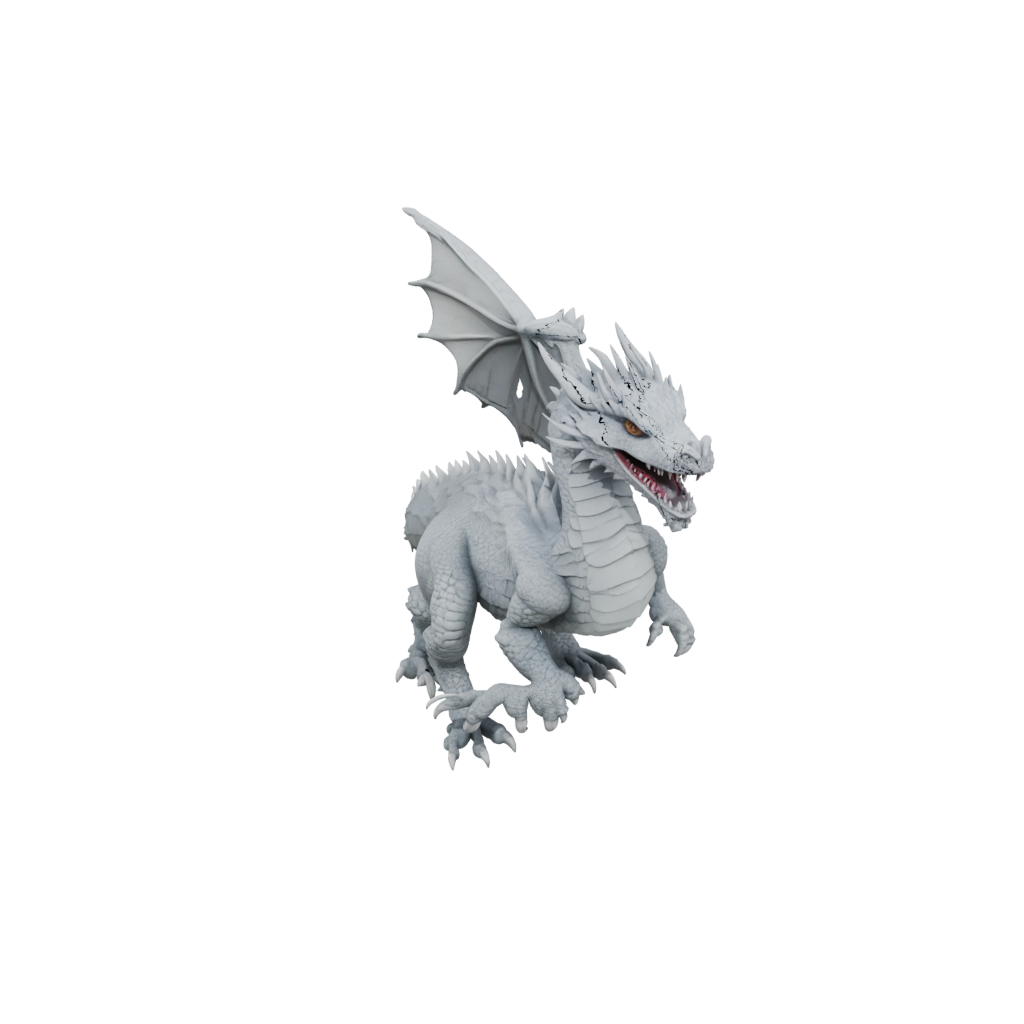 Holiday Textured Articulated Dragon Long