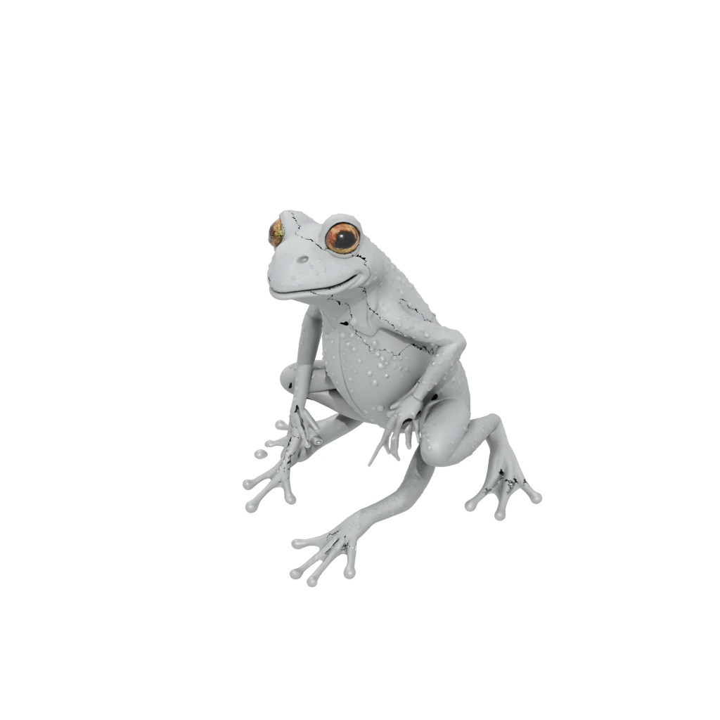 Holiday Textured Articulated Frog