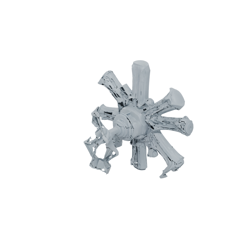 Holiday Textured Articulated Gyroscope Spinner