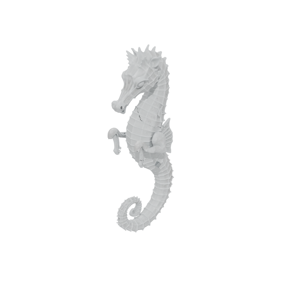 Holiday Textured Articulated Seahorse