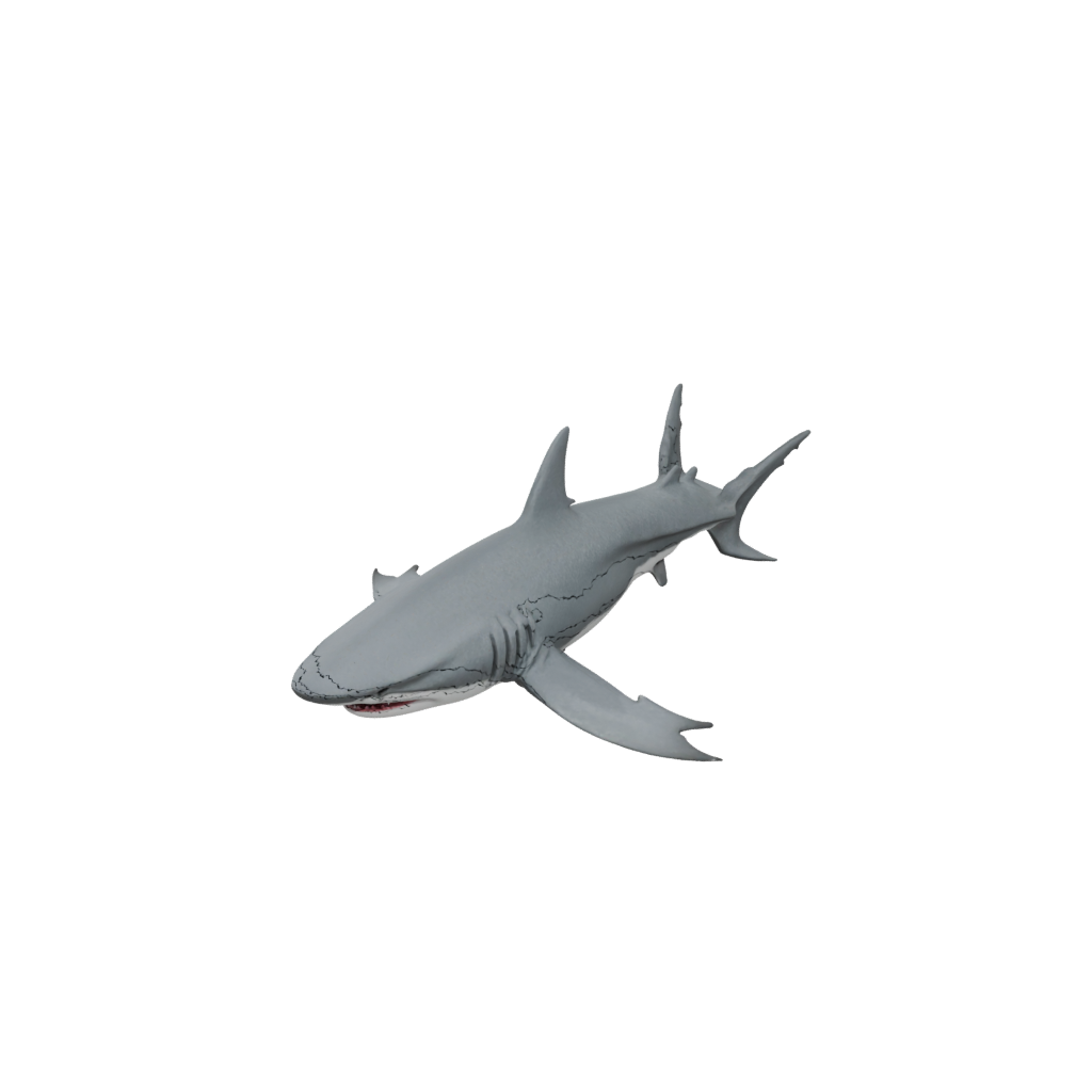 Holiday Textured Articulated Shark