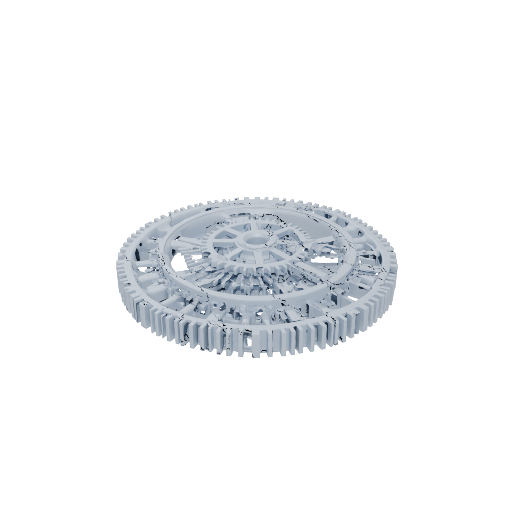 Holiday Textured Gear-Train Fidget