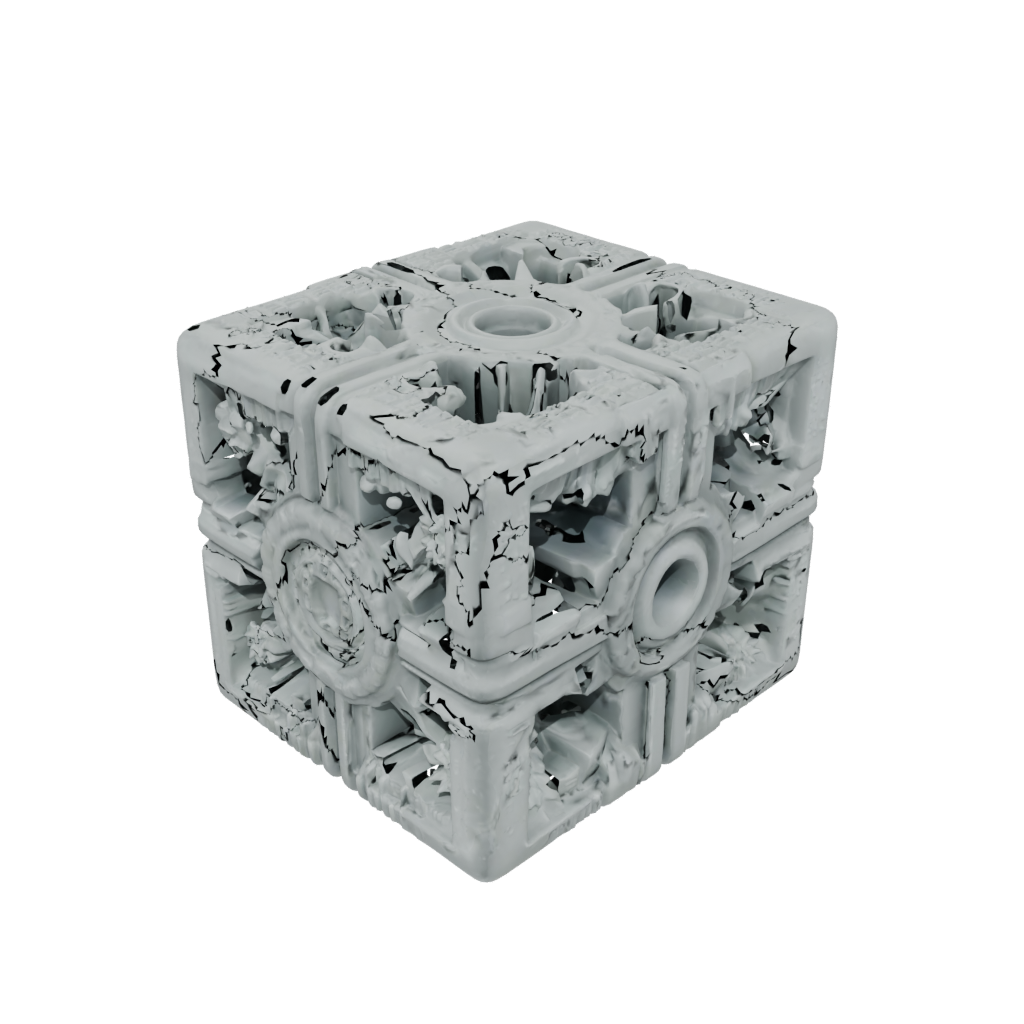 Holiday Textured Pocket Gear Cube