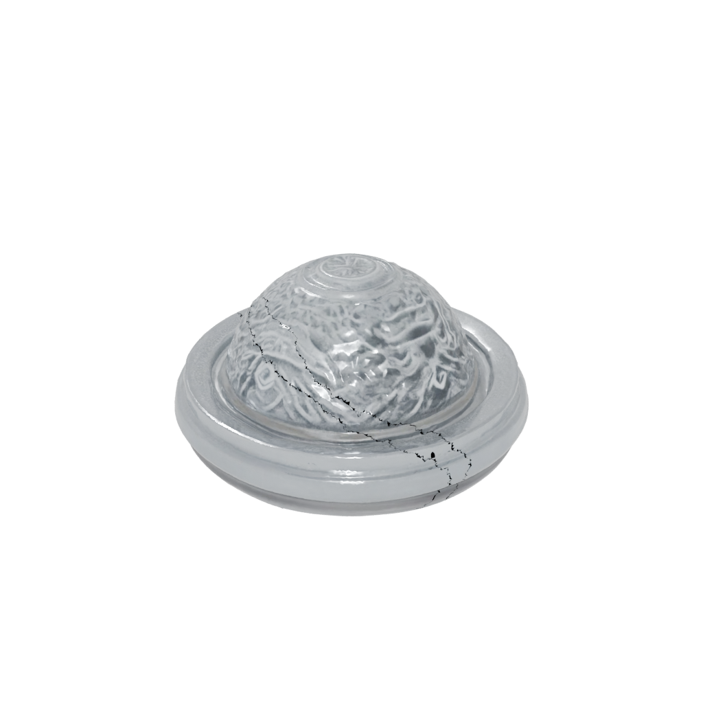 Holiday Textured Rolling Ball Track Coin