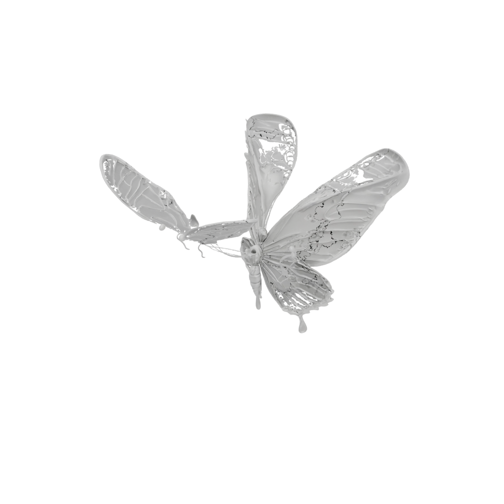 Jumbo Pocket Articulated Butterfly