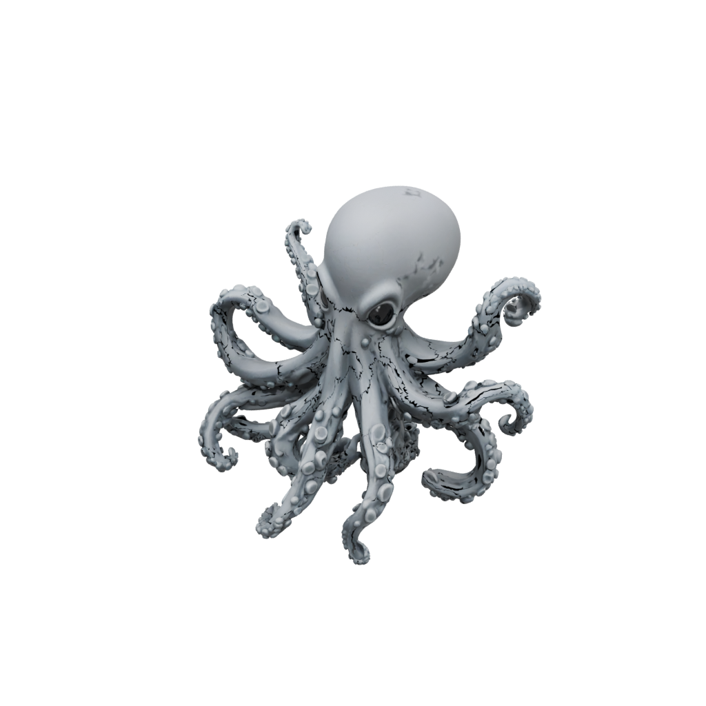 Jumbo Pocket Articulated Octopus Mini