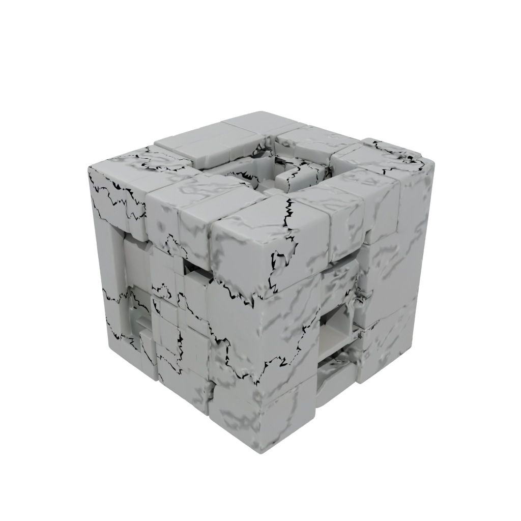 Jumbo Pocket Folding Hinge Cube