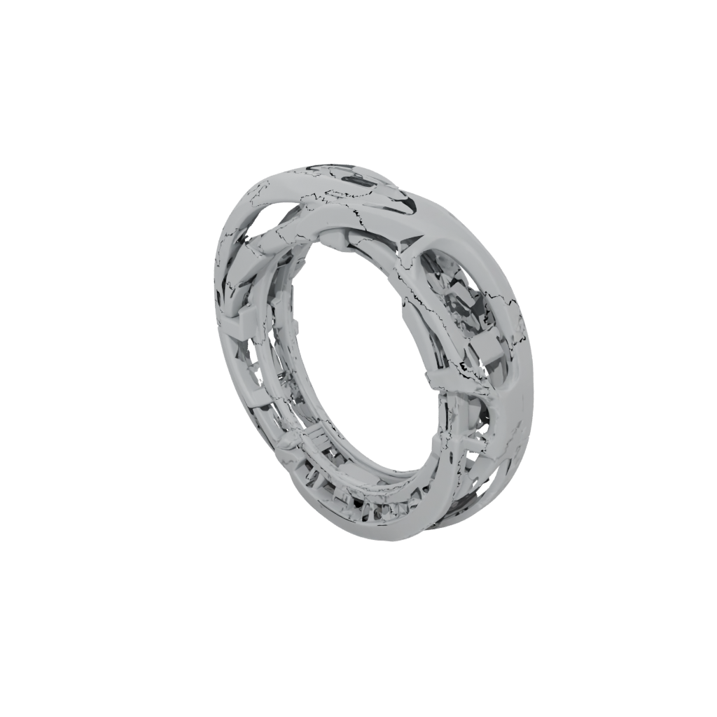 Jumbo Pocket Sensory Chain Ring
