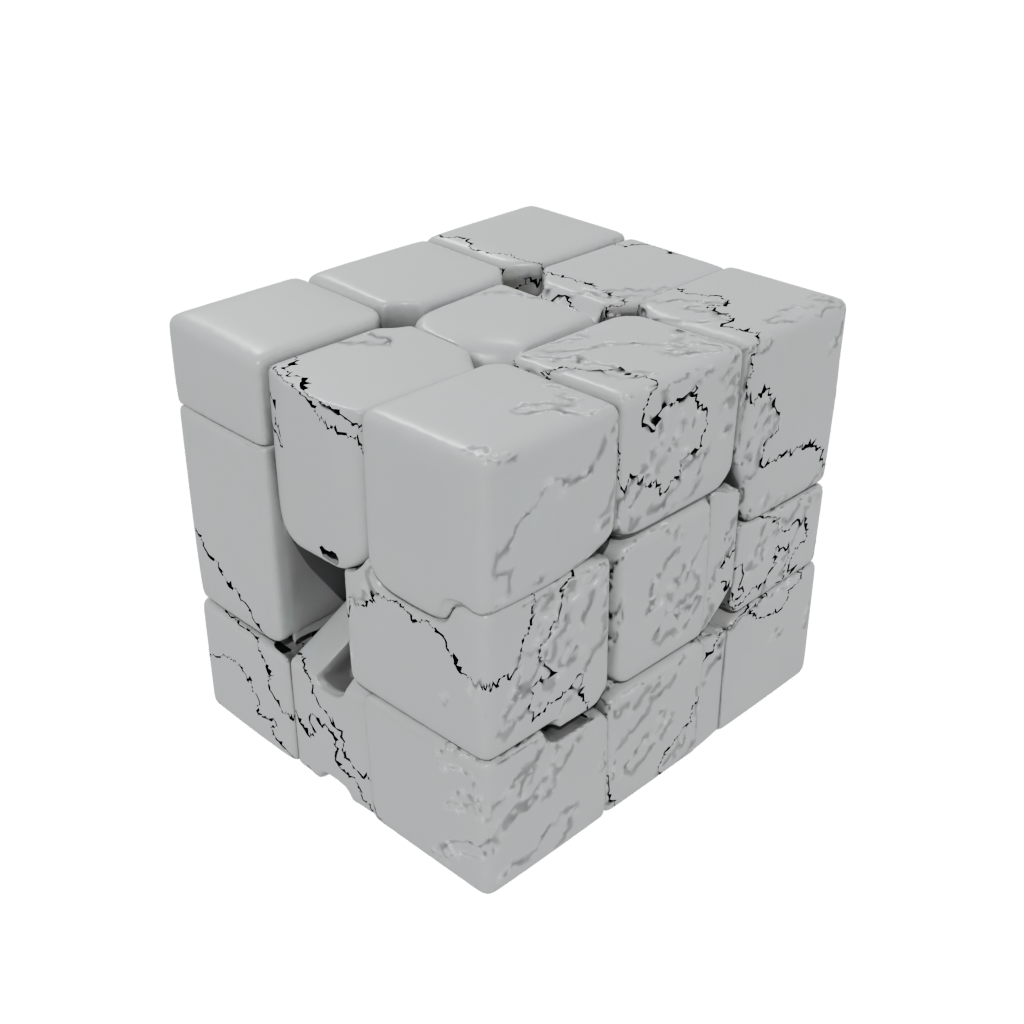Jumbo Pocket Slide-Puzzle Cube