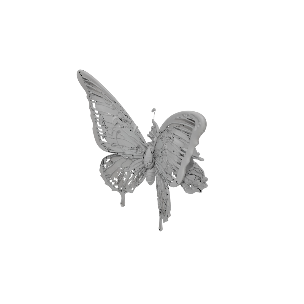 Jumbo Big Articulated Butterfly
