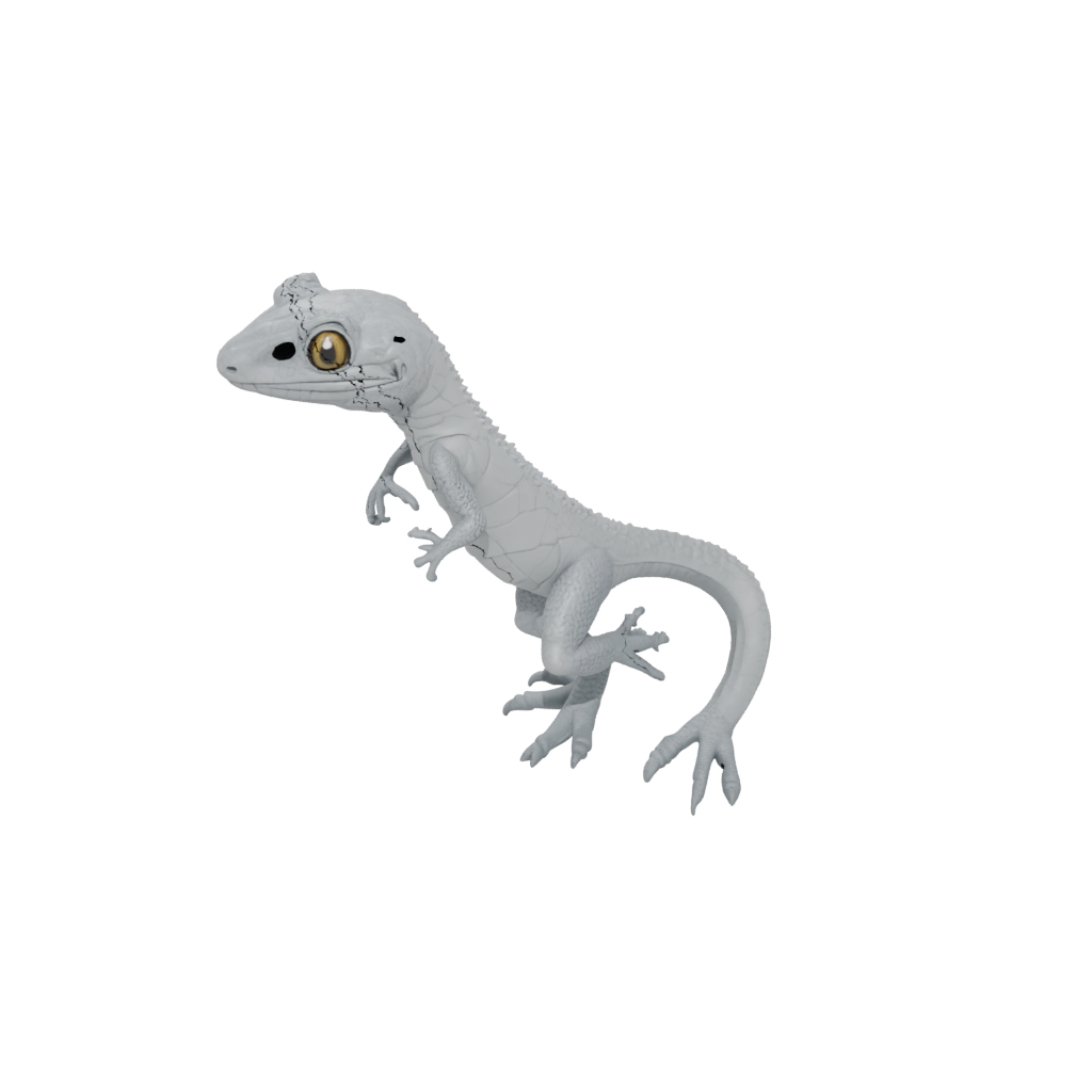Jumbo Big Articulated Gecko