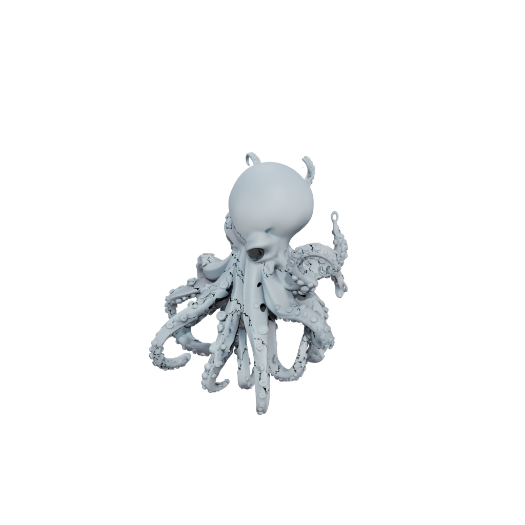Jumbo Big Articulated Octopus Mini
