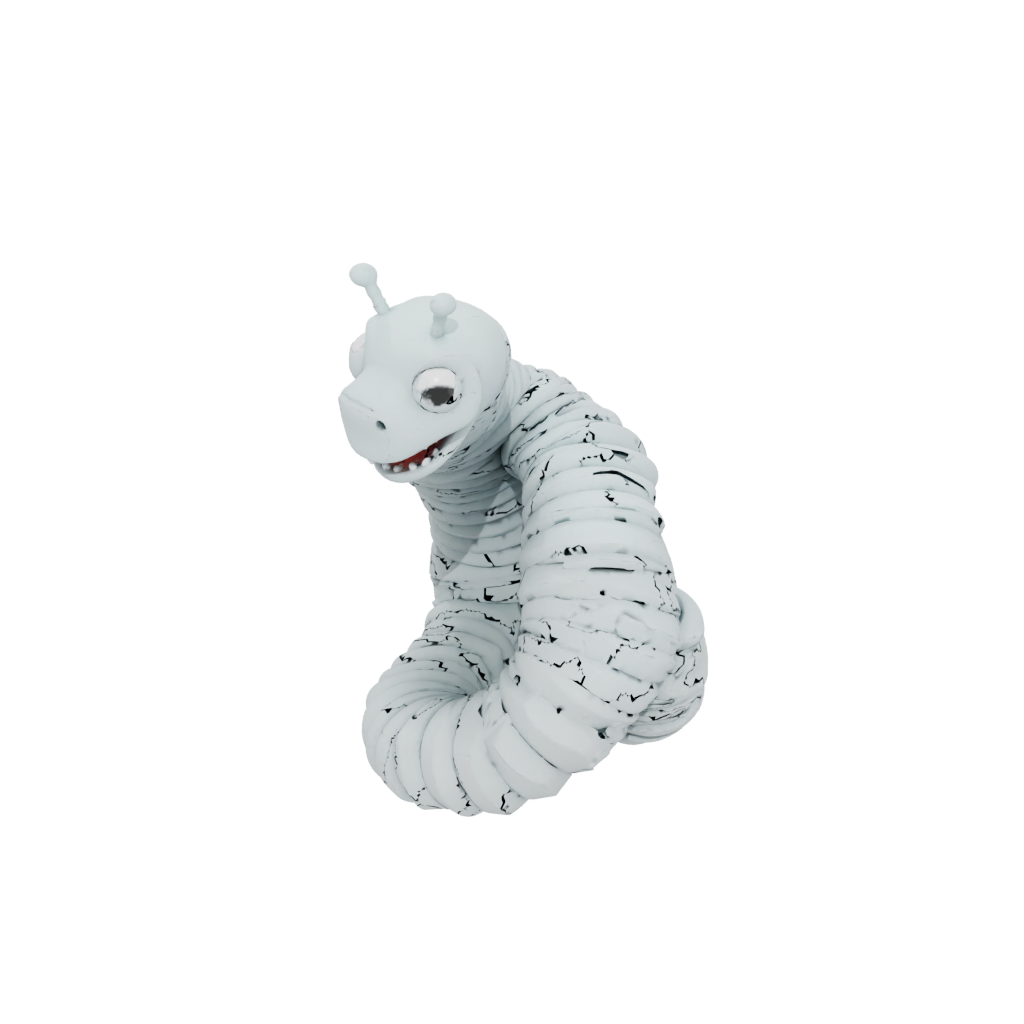 Jumbo Big Articulated Worm