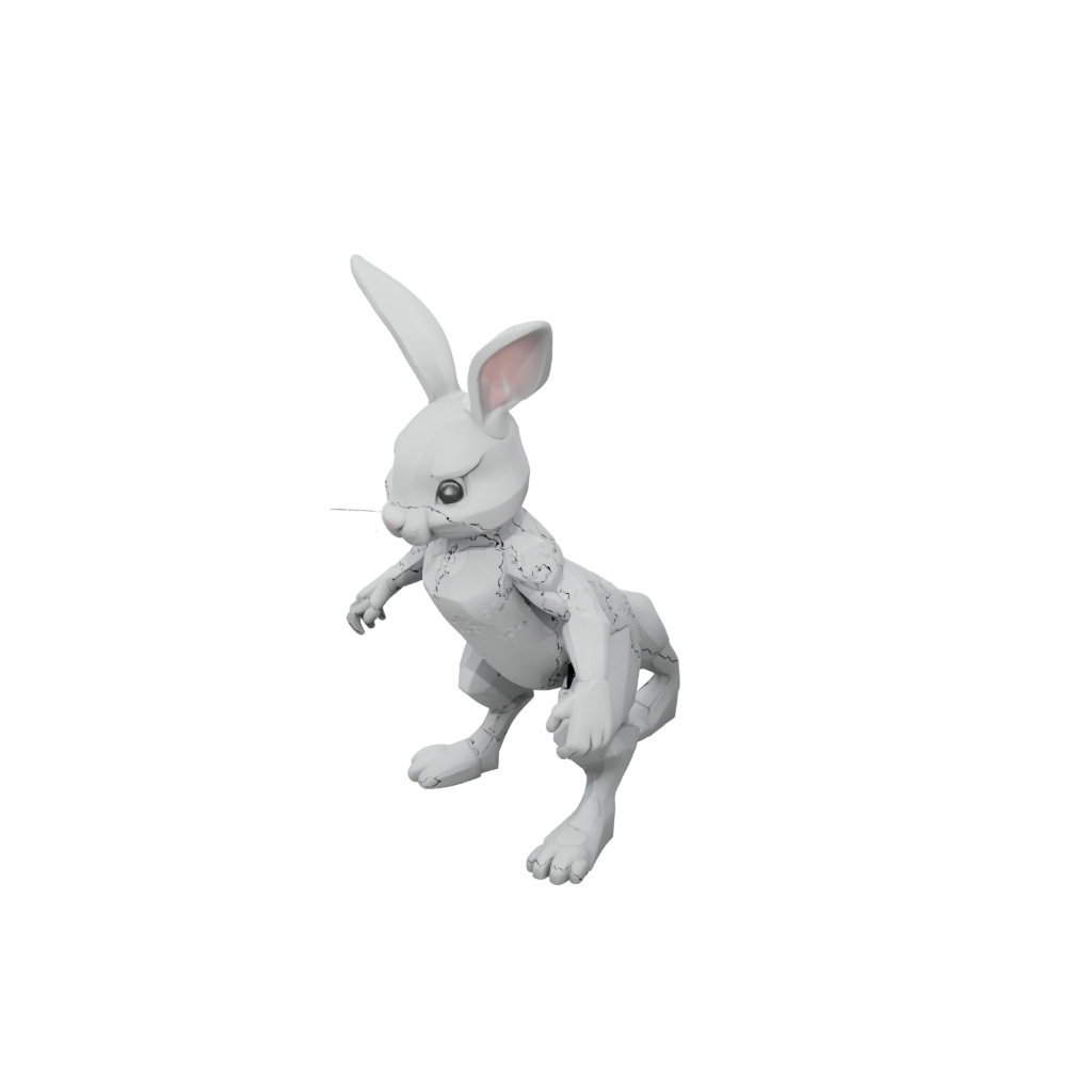 Jumbo Soft Articulated Bunny