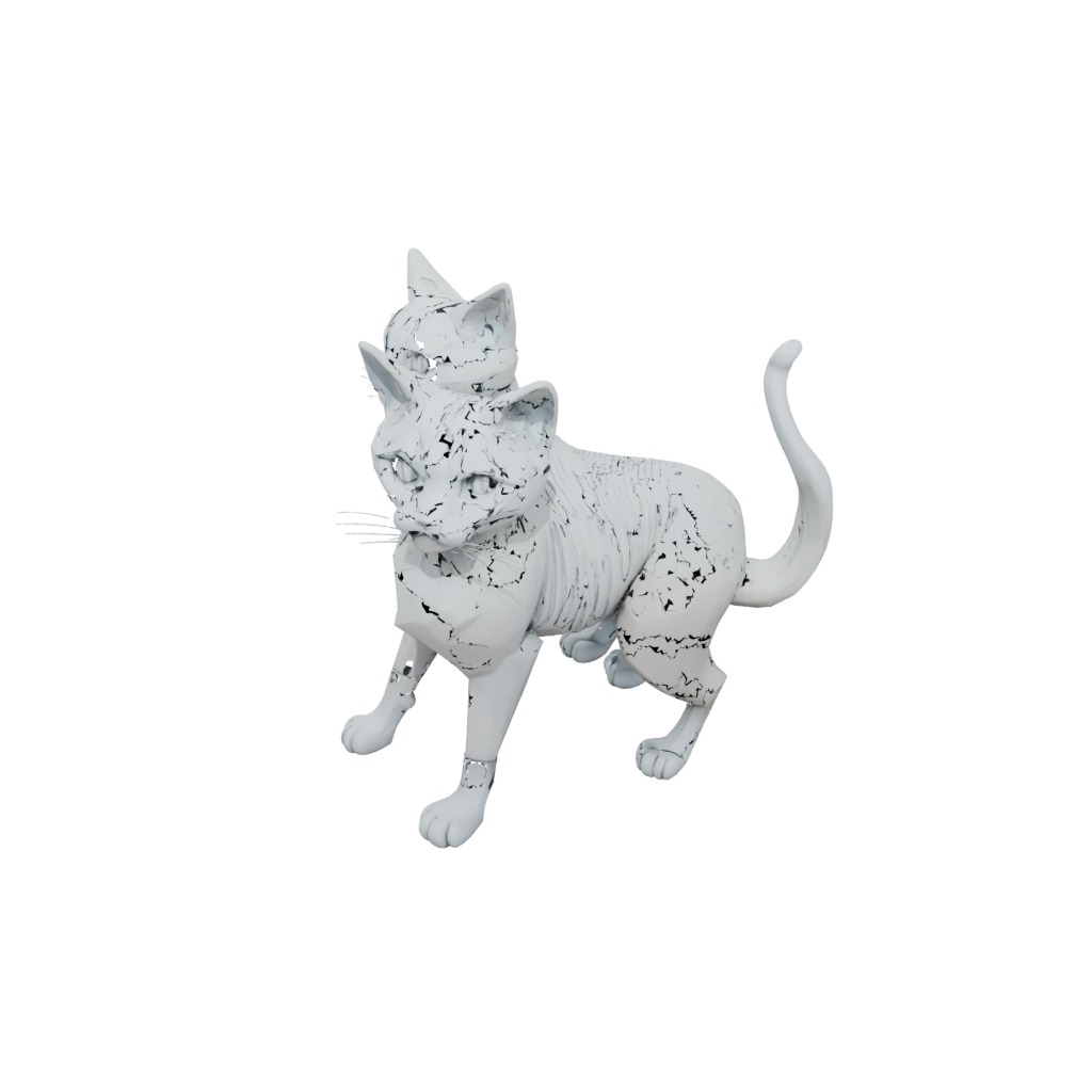 Jumbo Soft Articulated Cat