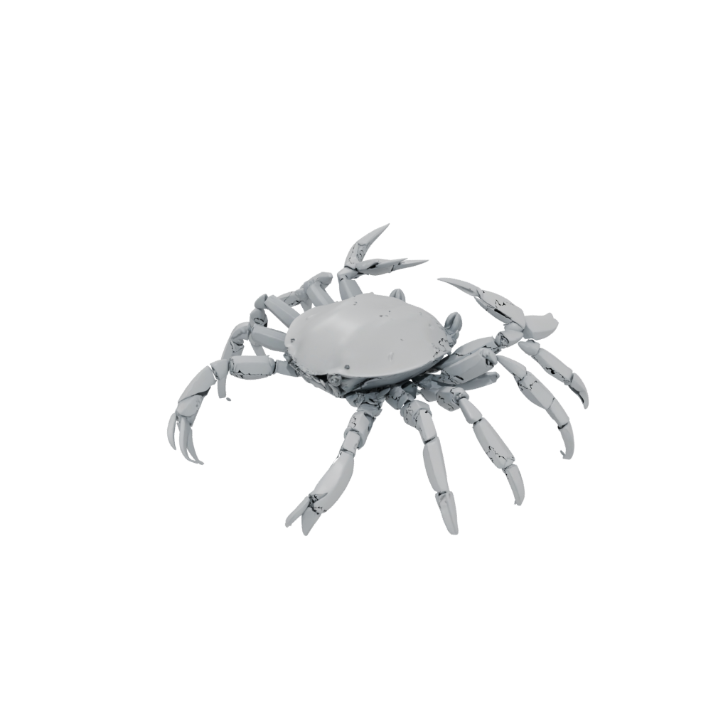 Jumbo Soft Articulated Crab