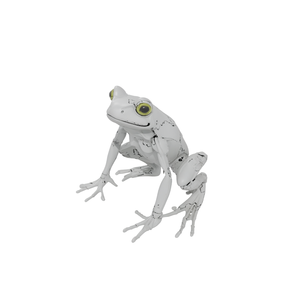 Jumbo Soft Articulated Frog