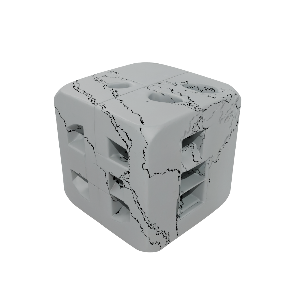 Jumbo Soft Magnet-Free Click Cube
