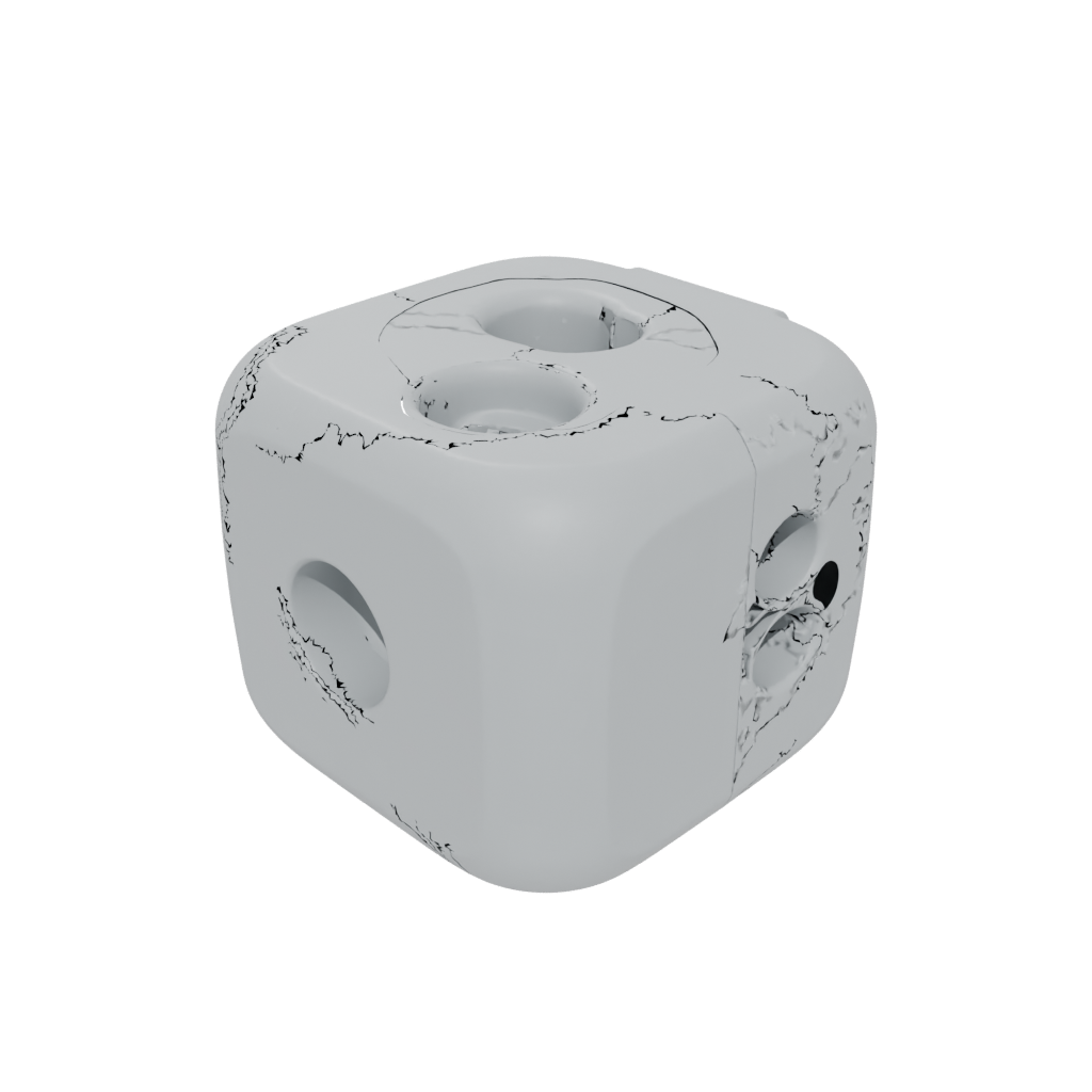 Jumbo Soft Squeeze Stress Cube