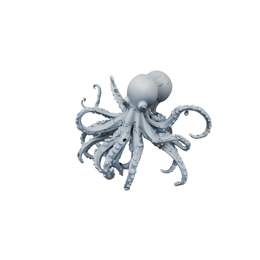 Jumbo Articulated Octopus Mini