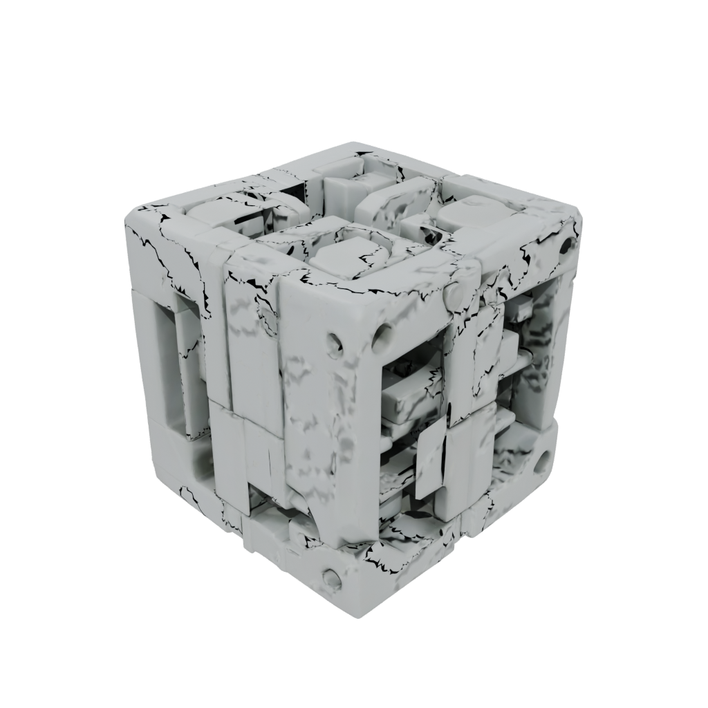 Jumbo Folding Hinge Cube