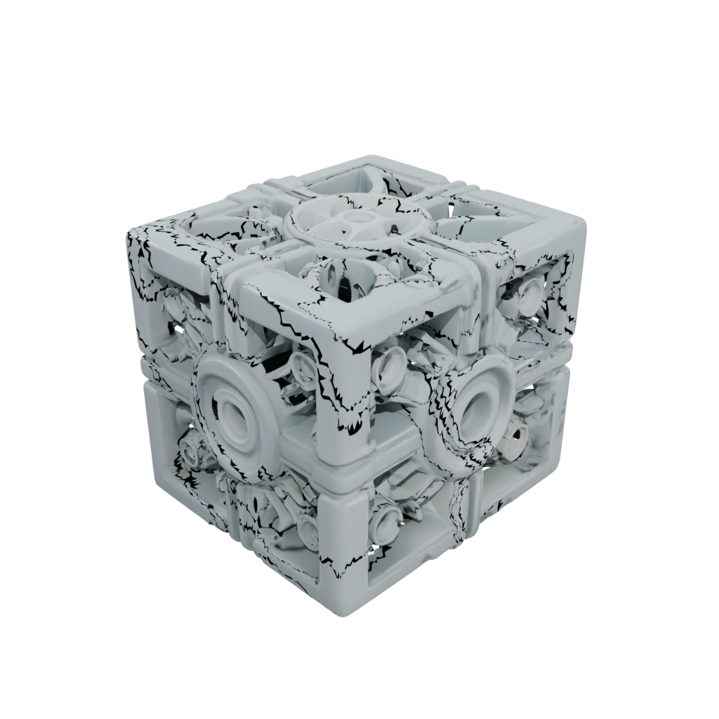 Jumbo Pocket Gear Cube