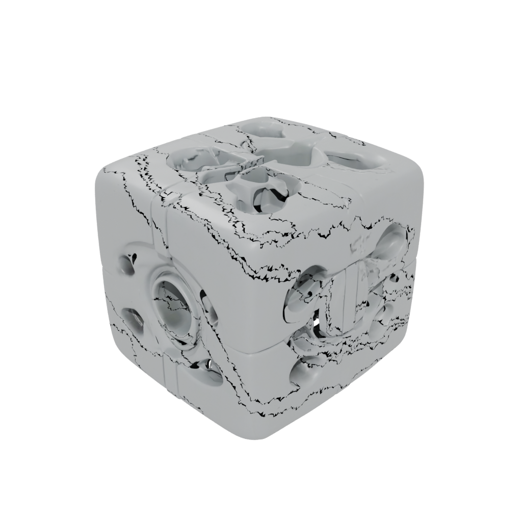 Jumbo Squeeze Stress Cube