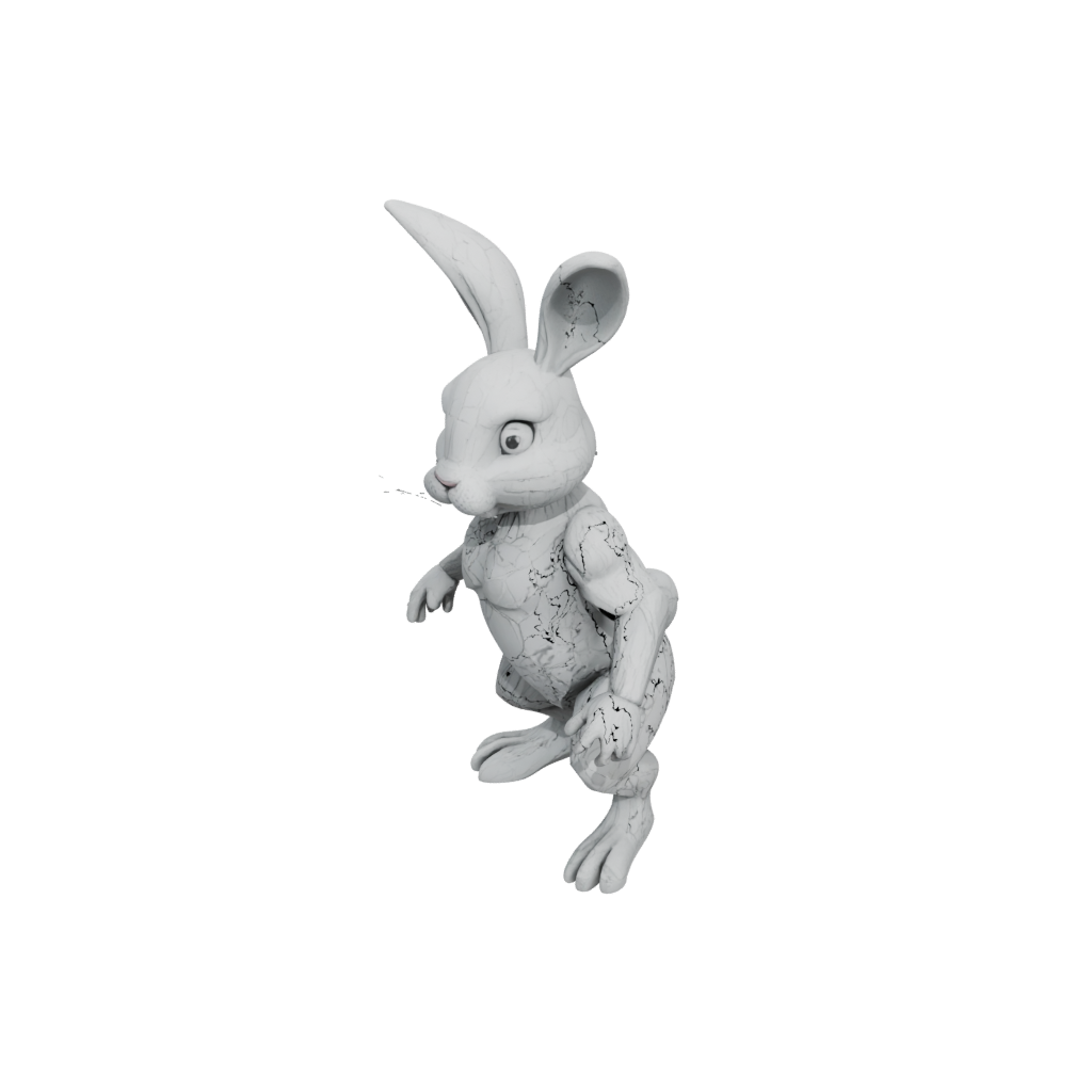 Jumbo Textured Articulated Bunny