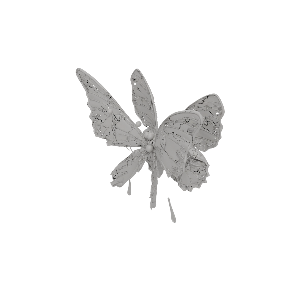 Jumbo Textured Articulated Butterfly