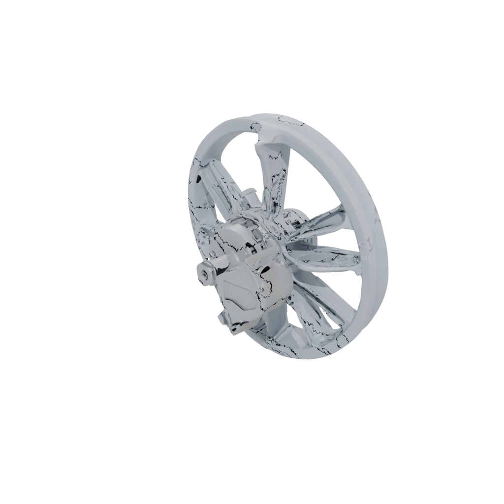 Jumbo Textured Articulated Gyroscope Spinner