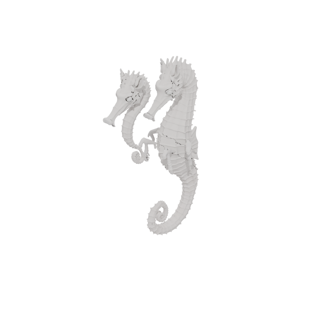 Jumbo Textured Articulated Seahorse