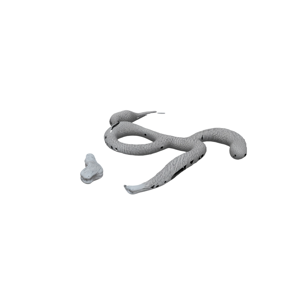Jumbo Textured Articulated Snake Long