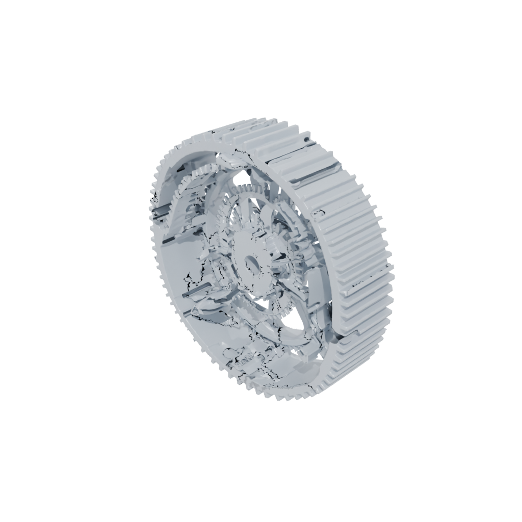 Jumbo Textured Gear-Train Fidget