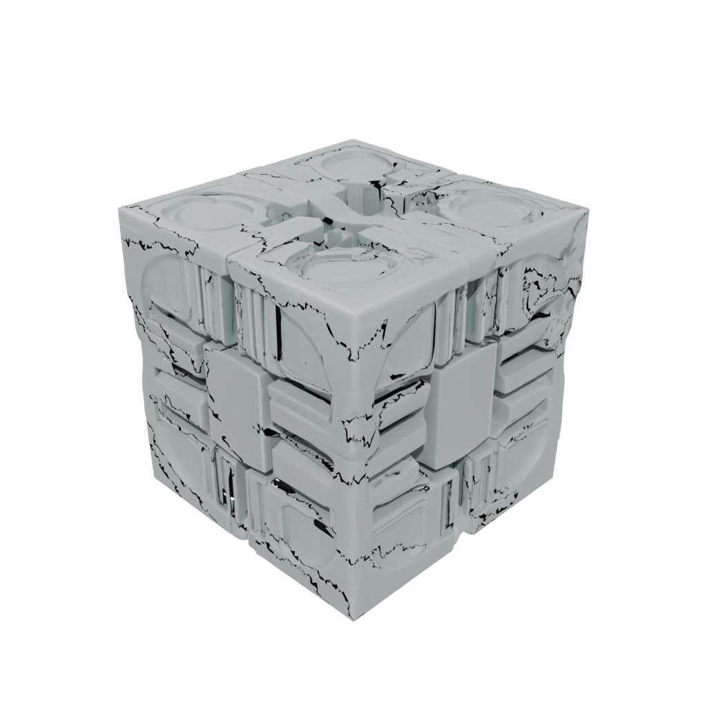 Jumbo Textured Infinity Flip Cube