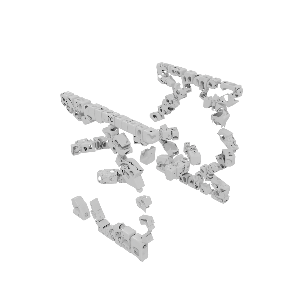 Jumbo Textured Pivot Domino Chain
