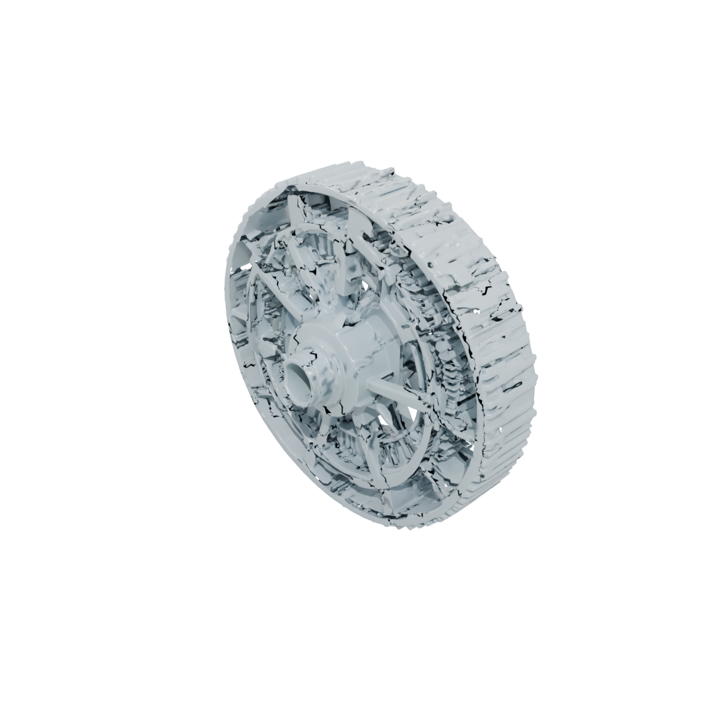 Jumbo Textured Ratchet Click Wheel