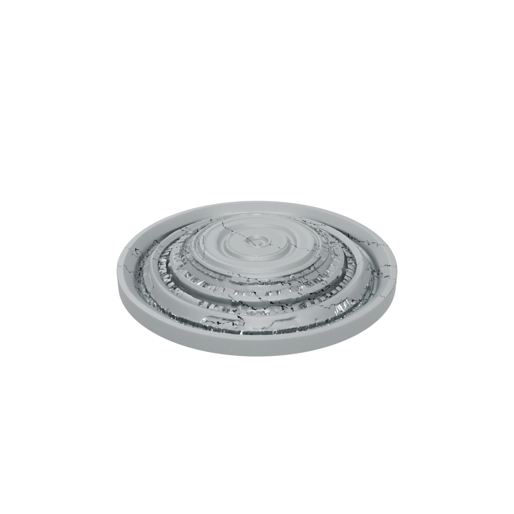 Jumbo Textured Rolling Ball Track Coin
