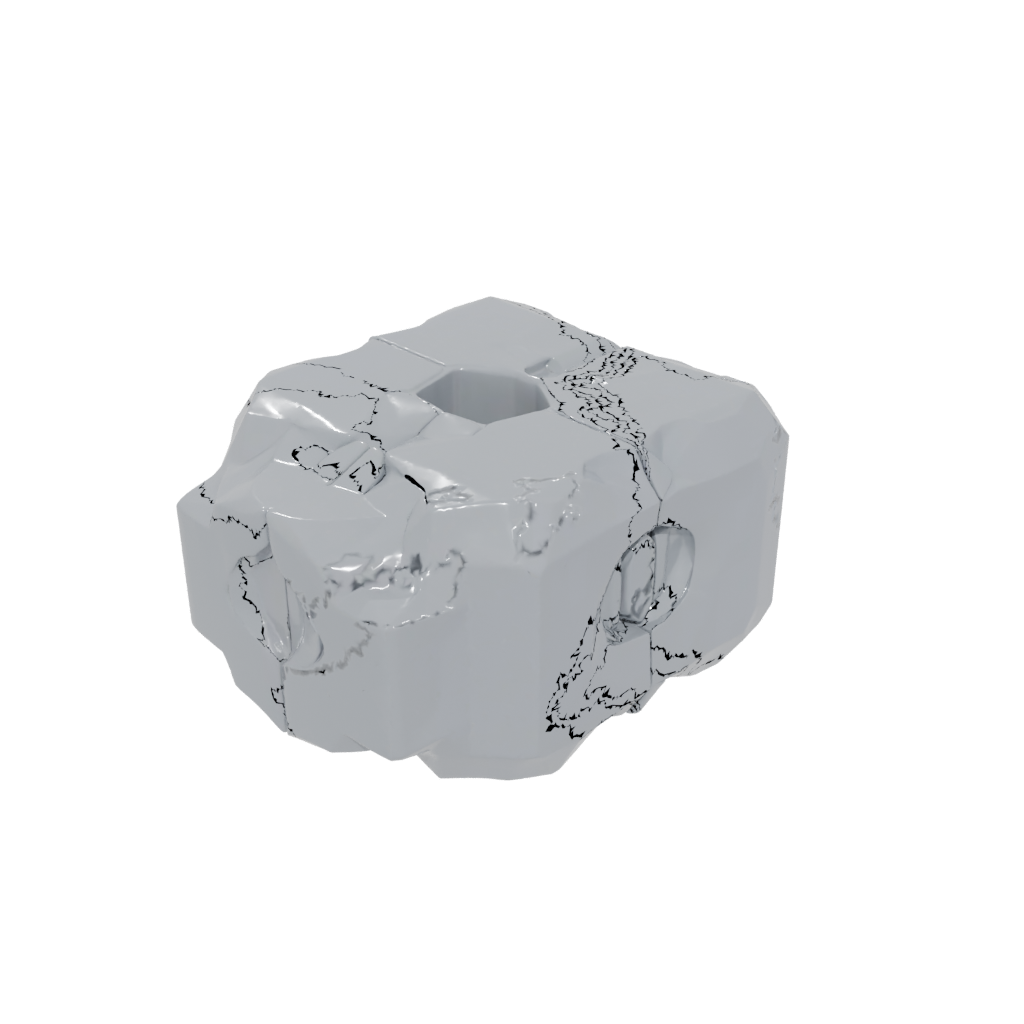 Low-Poly Pocket Fidget Slider Bar