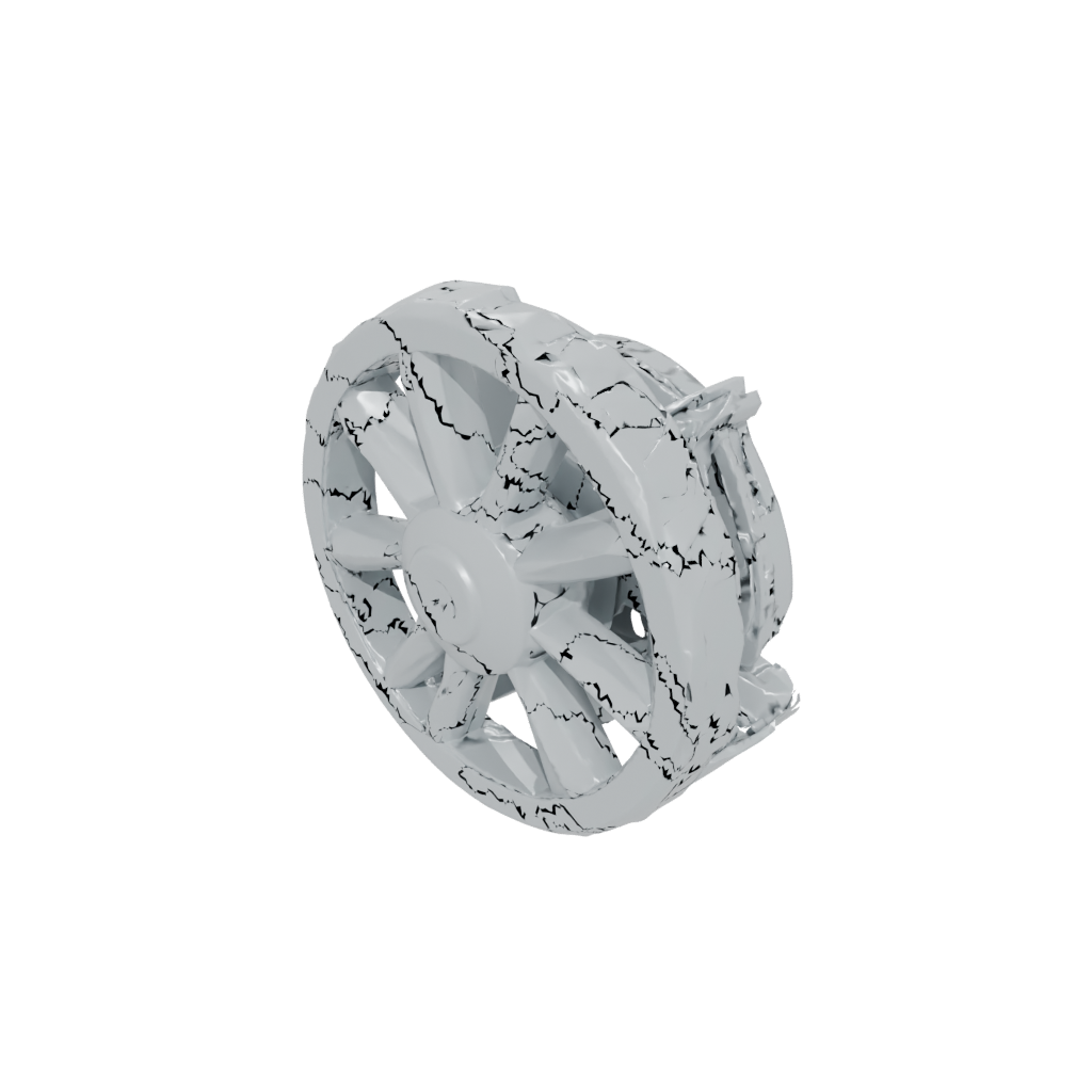 Low-Poly Pocket Rolling Hex Spinner