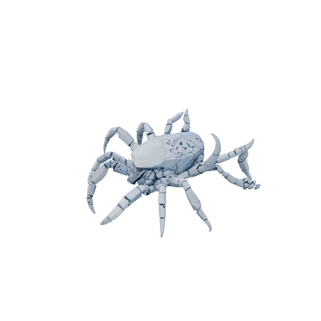 Low-Poly Big Articulated Scorpion