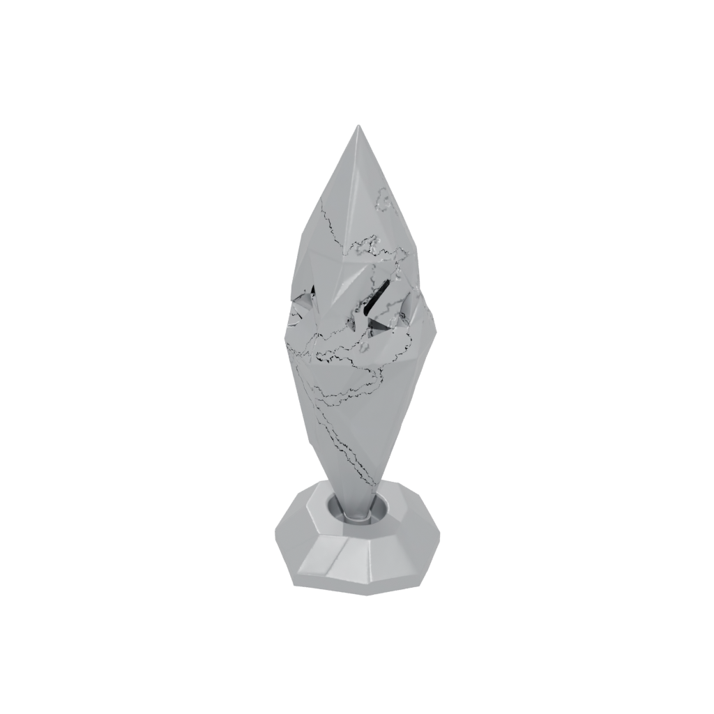Low-Poly Big Click-Clack Pendulum Toy