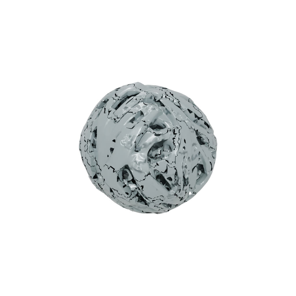 Low-Poly Big Compression Spring Toy