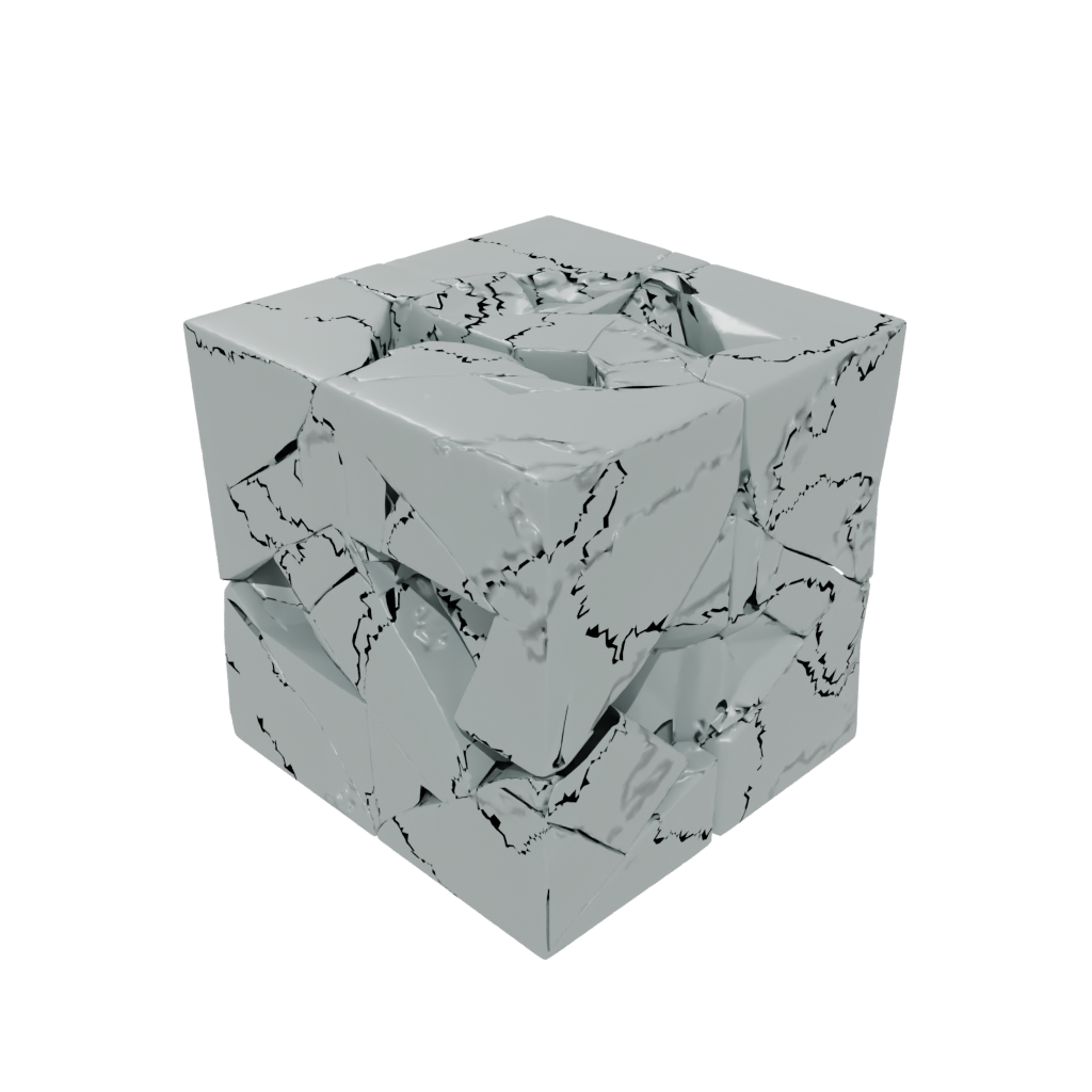 Low-Poly Big Infinity Flip Cube