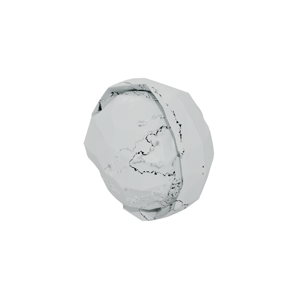 Low-Poly Big Pop-Bubble Board