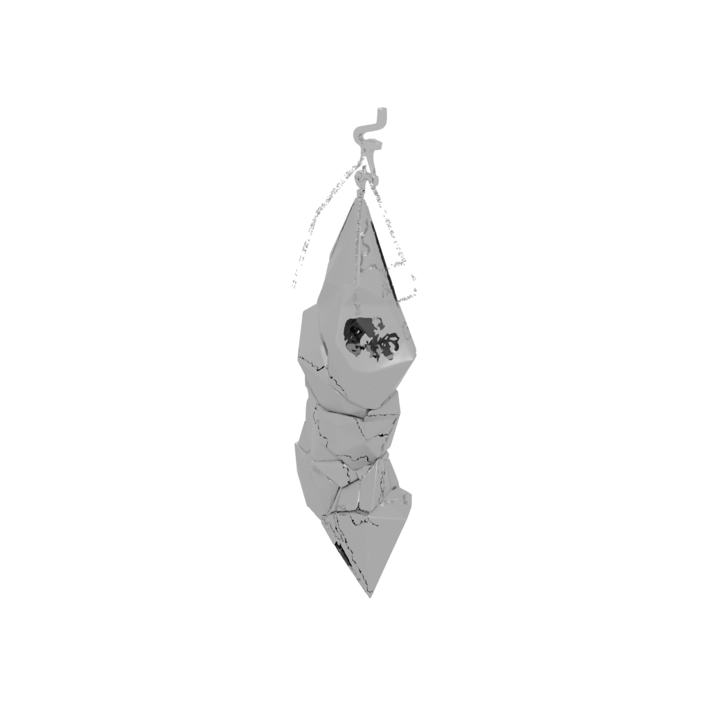 Low-Poly Soft Click-Clack Pendulum Toy