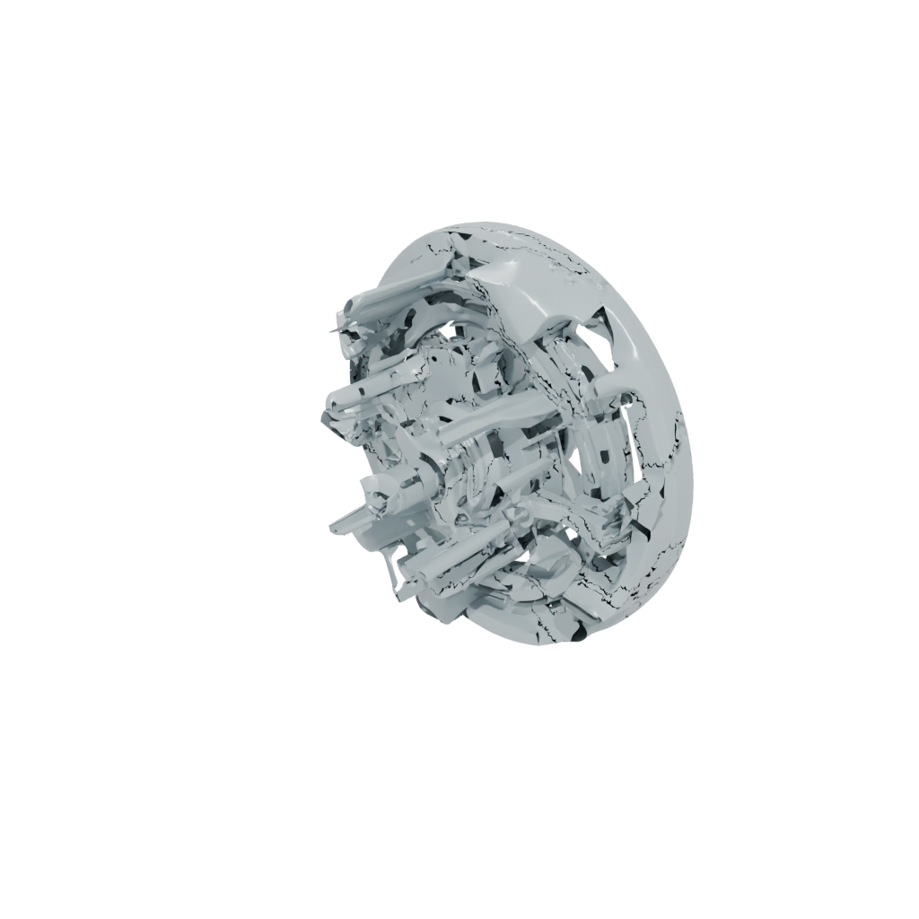 Low-Poly Soft Ratchet Click Wheel
