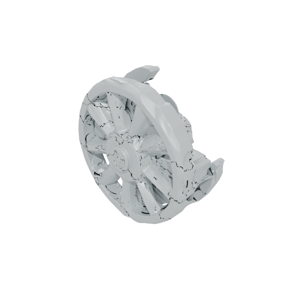 Low-Poly Soft Rolling Hex Spinner