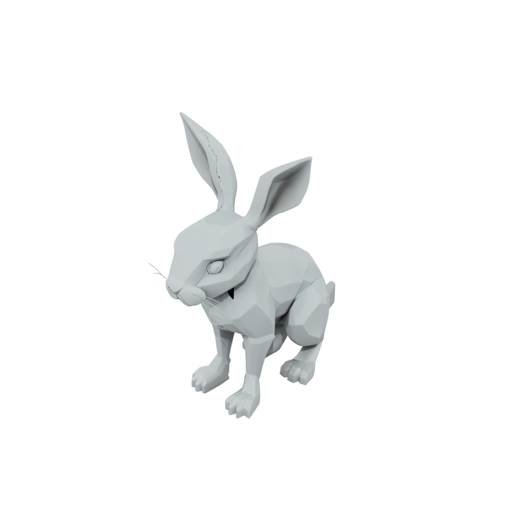 Low-Poly Articulated Bunny